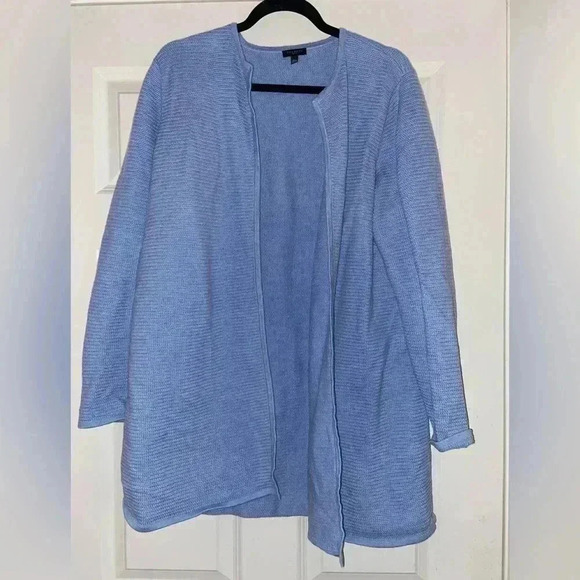 Talbots Women’s Petite XL Blue Cardigan - Picture 1 of 6